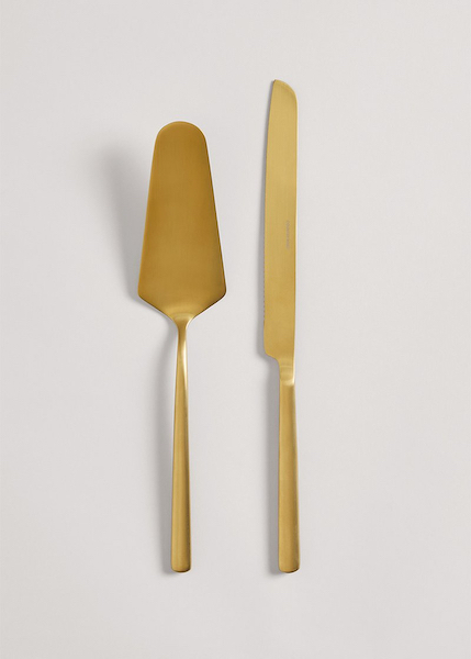 Country Road Cake Server Set Gold - <p style='text-align: center;'>R 150</p>